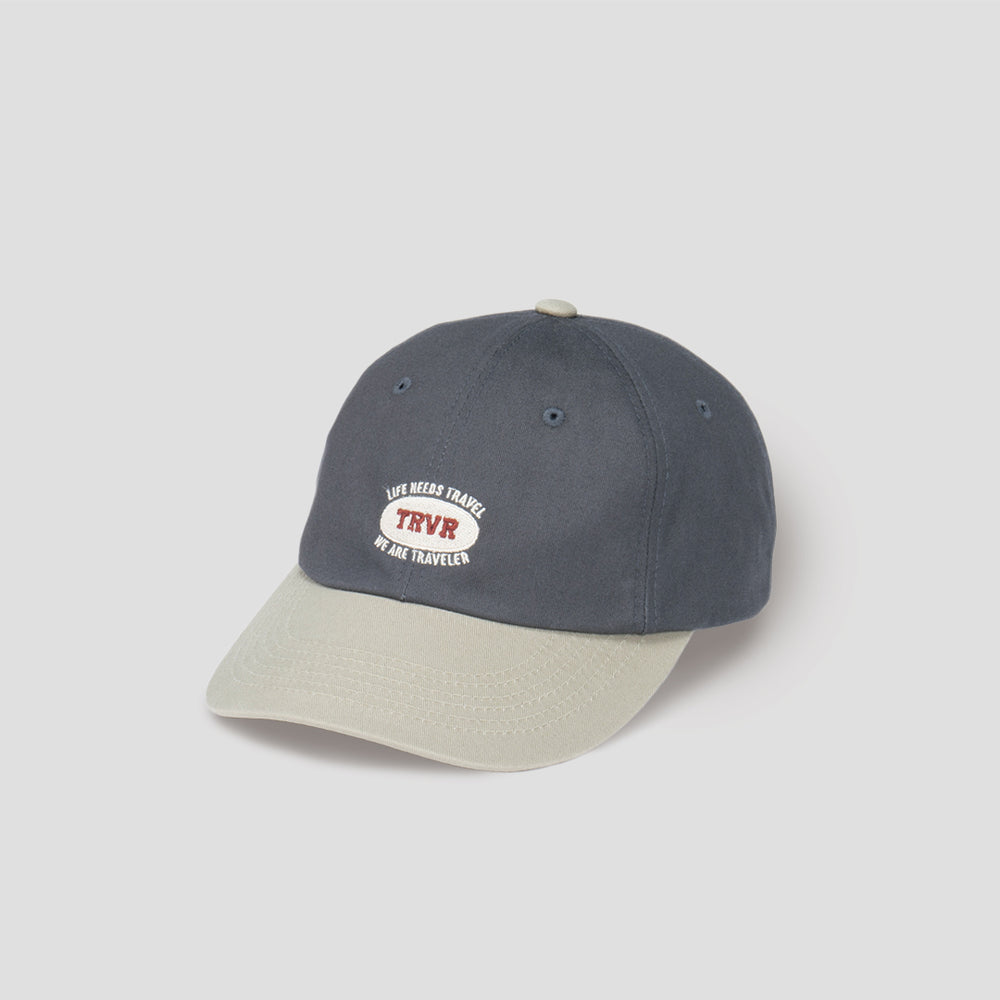 LNT Lettering Ball Cap Charcoal/Khaki