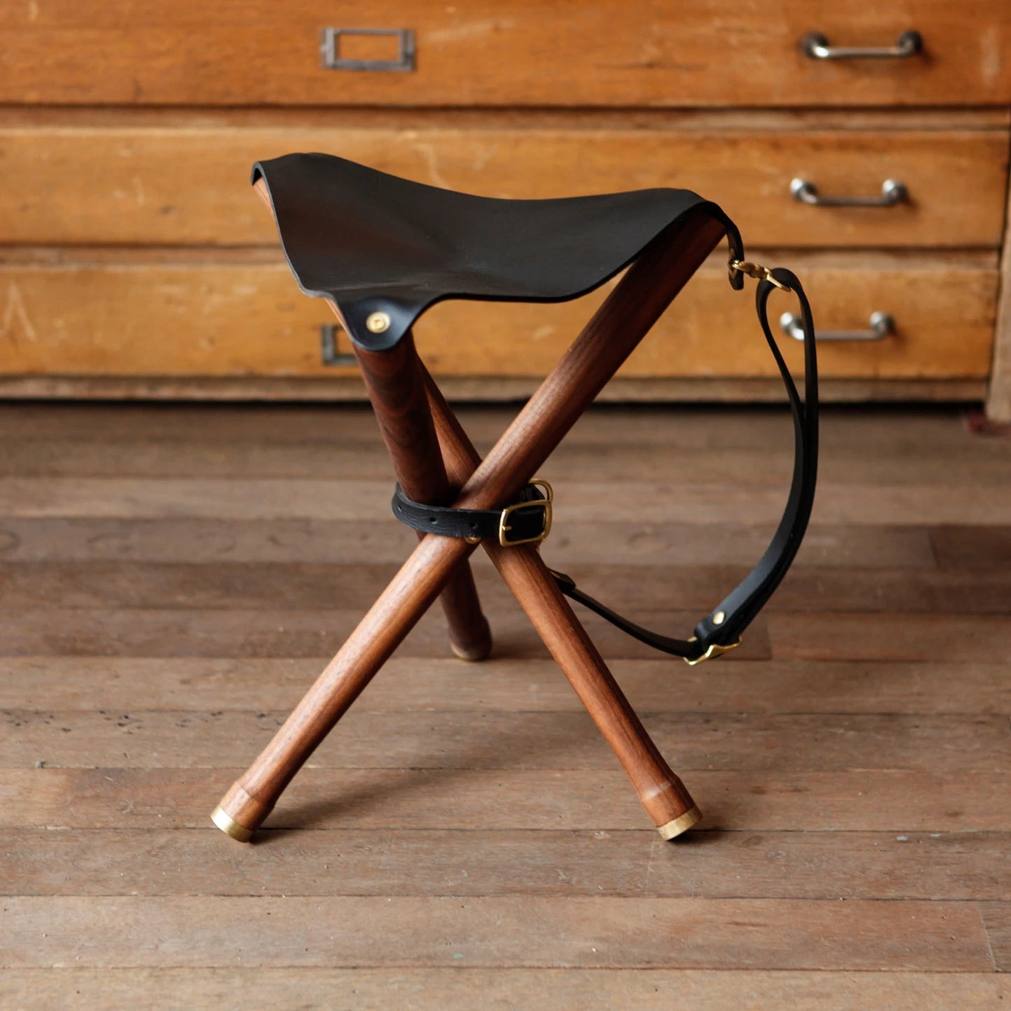 Hunting Chair Walnut&Black