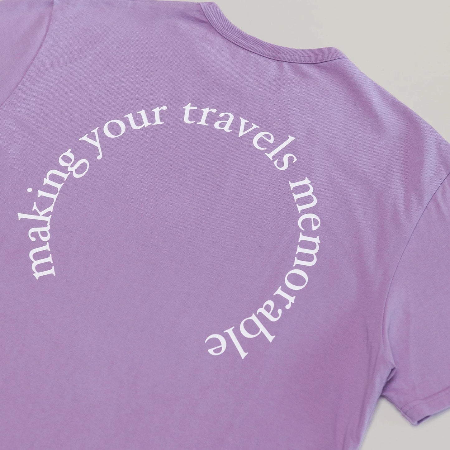 Short Sleeve B-Graphic Lavender