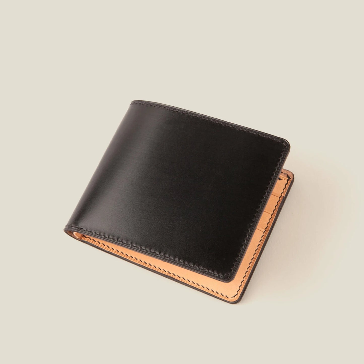 Bridle Wallet Black/Natural